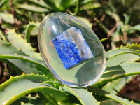 Polished Lapis Lazuli Specimen In Resin Egg - Sold Per Item - From Afghanistan