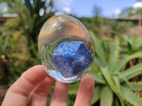 Polished Lapis Lazuli Specimen In Resin Egg - Sold Per Item - From Afghanistan