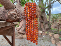 Polished Fossilised Baltic Amber Necklace - Sold Per Item - From Poland