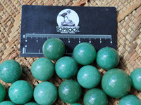 Polished Mini Aventurine Sphere-Balls  - Sold Per Item - From Zimbabwe