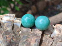 Polished Mini Aventurine Sphere-Balls  - Sold Per Item - From Zimbabwe