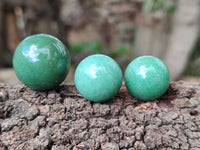 Polished Mini Aventurine Sphere-Balls  - Sold Per Item - From Zimbabwe