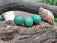 Polished Mini Aventurine Sphere-Balls  - Sold Per Item - From Zimbabwe