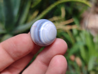 Polished Mini Banded Agate Sphere-Balls - Sold Per Item - From Botswana