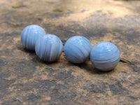 Polished Mini Banded Agate Sphere-Balls - Sold Per Item - From Botswana