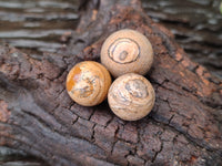 Polished Mini Namibian Desert Picture Stone Jasper Sphere-Balls - Sold Per Item - From Ais-Ais Namibia