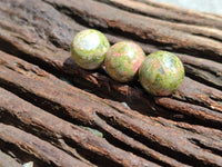 Polished Mini Unakite Sphere-Balls - Sold Per Item - From Messina, South Africa