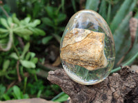 Polished Namibian Desert Picture Stone Jasper Eggs In Resin Egg  - Sold Per Item - From Ais-Ais Namibia