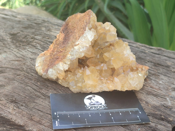 Natural Limonite Quartz Clusters x 3 From Zambia