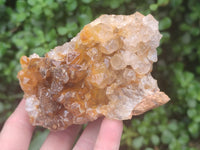 Natural Limonite Quartz Clusters x 3 From Zambia