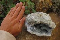 Natural Celestite Geode Specimen x 1 From Sakoany, Madagascar