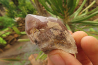 Natural Red Hematoid Quartz Clusters x 12 From Karoi, Zimbabwe