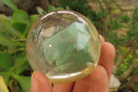 Polished Aventurine in PVC Resin Paperweight Spheres - sold per item - From Zimbabwe