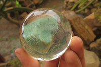 Polished Aventurine in PVC Resin Paperweight Spheres - sold per item - From Zimbabwe