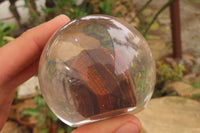 Polished Tiger Iron Jasper in PVC Resin Paperweight Spheres - sold per item - From Australia