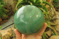 Polished Fuchsite Quartz Sphere x 1 From Madagascar