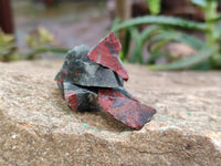 Natural Bloodstone Cobbed Specimens x 2.1 Kg Lot From Swaziland