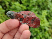 Natural Bloodstone Cobbed Specimens x 2.1 Kg Lot From Swaziland