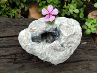 Natural Celestite Geode Specimen x 1 From Sakoany, Madagascar