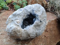 Natural Celestite Geode Specimen x 1 From Sakoany, Madagascar