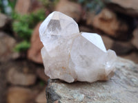 Natural Cascading Quartz Crystals x 20 From Luena, Congo