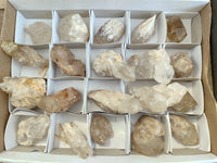 Natural Cascading Quartz Crystals x 20 From Luena, Congo