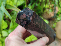 Polished Blue Iolite Points x 2 From Madagascar