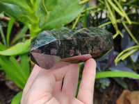 Polished Blue Iolite Points x 2 From Madagascar