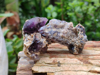 Natural Amethyst Quartz Crystals x 12 From Chiredzi, Zimbabwe