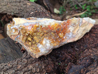 Natural Limonite Quartz Clusters x 3 From Solwezi, Zambia