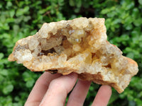 Natural Limonite Quartz Clusters x 3 From Solwezi, Zambia