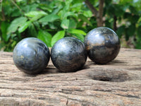 Polished Pharaoh Stone Spheres x 6 From Zimbabwe