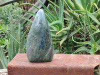 Polished Fuchsite Standing Free Forms x 2 From Madagascar