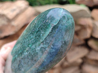 Polished Fuchsite Standing Free Forms x 2 From Madagascar