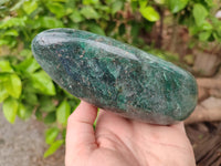 Polished Fuchsite Standing Free Forms x 2 From Madagascar