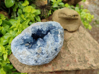 Natural Celestite Geode Specimen x 1 From Sakoany, Madagascar