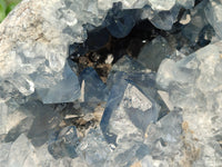 Natural Celestite Geode Specimen x 1 From Sakoany, Madagascar