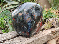 Polished Bloodstone Display Piece x 1 From Swaziland