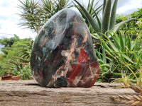 Polished Bloodstone Display Piece x 1 From Swaziland