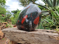 Polished Bloodstone Display Piece x 1 From Swaziland