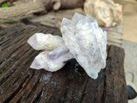 Natural Sugar Amethyst Quartz Clusters x 12 From Solwezi, Zambia