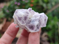 Natural Sugar Amethyst Quartz Clusters x 12 From Solwezi, Zambia