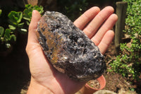 Natural Black Tourmaline With Quartz Specimens x 5 From Zimbabwe