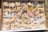 Natural Mixed Quartz Clusters x 35 From Madagascar