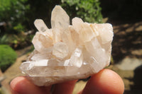 Natural Mixed Quartz Clusters x 35 From Madagascar