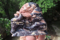 Hand Made Pyrophyllite Animal Carvings x 2 From South Africa