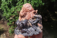 Hand Made Pyrophyllite Animal Carvings x 2 From South Africa