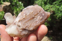 Natural Red Hematoid Quartz Clusters x 6 From Karoi, Zimbabwe