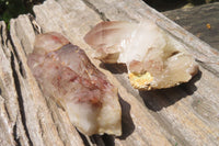 Natural Red Hematoid Quartz Clusters x 6 From Karoi, Zimbabwe