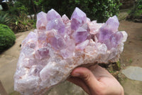 Natural Jacaranda Amethyst Quartz Cluster x 1 from Mumbwa, Zambia